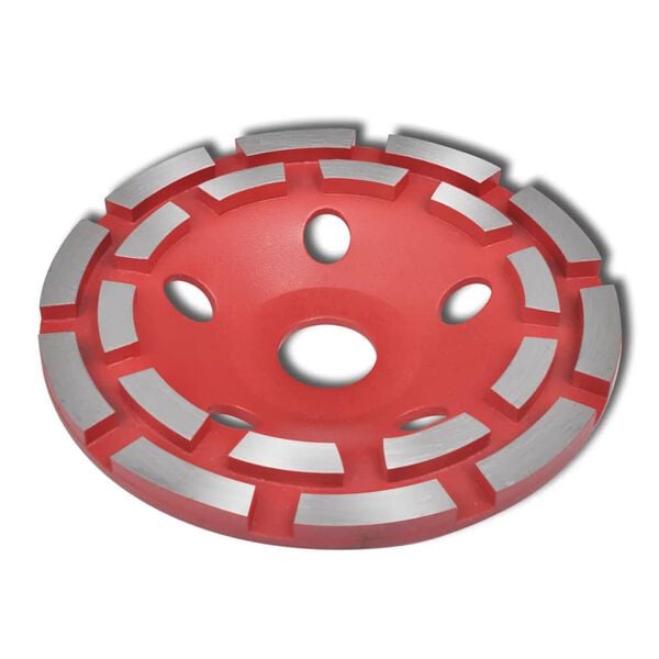 vidaXL Diamond Grinding Cup Wheel Double Row 7.09 "