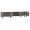 vidaXL TV Cabinet Concrete Grey Engineered wood Large TV Cabinet
