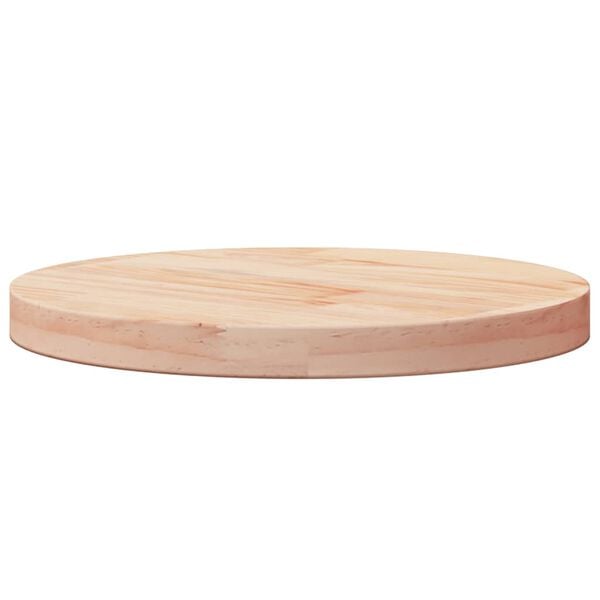 vidaXL Table Top Pine Solid pine wood Small Durable Table Top Round