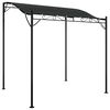 vidaXL Canopy Anthracite Polyester with PA coating, Powder-Coated Steel