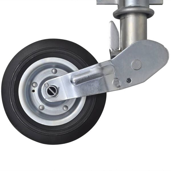 vidaXL 2.4" Heavy-duty Folding Jockey Wheel