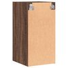 vidaXL Wall Cabinet Brown Oak Engineered wood Standard Wall Cabinet