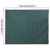 vidaXL Plant Fleece Cover Green Non-woven fabric (100% polypropylene)