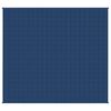 vidaXL Weighted Blanket Blue