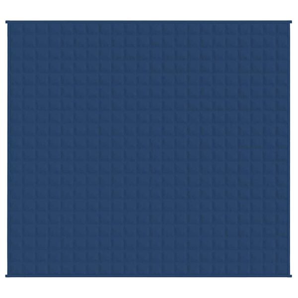 vidaXL Weighted Blanket Blue