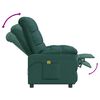 vidaXL Massage Chair Dark Green