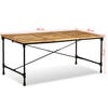 vidaXL Dining Table Solid Mango Wood 70.9"