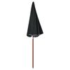 vidaXL Garden Parasol Anthracite Polyester, Steel Large