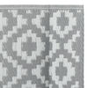 vidaXL Patio Carpet ARAKIL Grey 55.1x78.7" PP