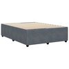 vidaXL Bed Frame Dark Gray