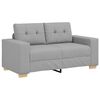 vidaXL Sofa Set Gray fabric