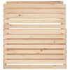 vidaXL Composter Natural Wood Solid Pine Wood 39.4 x 39.4 x 40.2 in