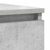 vidaXL Sideboard Concrete grey Engineered wood 39.4 in x 13.8 in x 29.9 in
