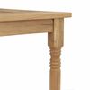 vidaXL Batavia Table Solid Teak Wood 59.1 x 35.4 x 29.5 in Durable