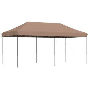 vidaXL Party Tent Brown, Black