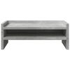 vidaXL Monitor Stand Concrete Grey 16.5x9.4x6.3" Engineered Wood
