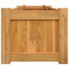 vidaXL Raised Bed Natural Teak Solid teak wood with water-based finish