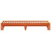 vidaXL Day Bed Wax Brown Solid Pine Wood 31.5 x 79.0 in
