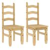 vidaXL Dining Set Honey Solid pine wood with a honey wax finish Large