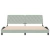 vidaXL Bed Frame Light Grey