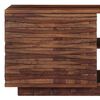 vidaXL TV Stand Natural Brown Solid Acacia Wood 47.2x11.8x15.7 in