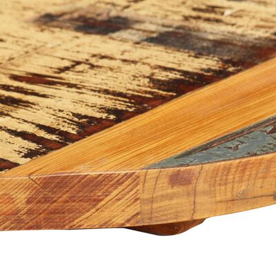 vidaXL Table Top Ø19.7"x(0.98"-1.06") Solid Reclaimed Wood