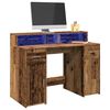 vidaXL Desk Old wood Engineered wood 47.2 in x 21.7 in x 35.8 in Desk