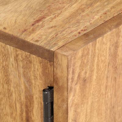 vidaXL TV Cabinet 51.2"x11.8"x18.5" Solid Wood Sheesham
