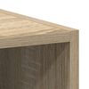 vidaXL Hanging Cabinet Sonoma oak Engineered wood Compact