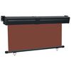 48441 vidaXL Balcony Side Awning 68.9"x98.4" Brown