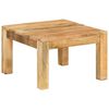 vidaXL Coffee Table Natural Solid Mango Wood Small Durable