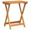 vidaXL Garden Table Natural wood Solid acacia wood with an oil finish