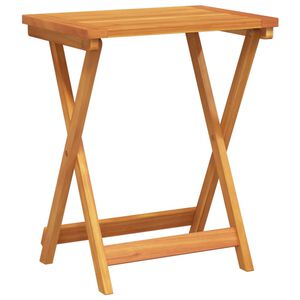 vidaXL Garden Table Natural wood Solid acacia wood with an oil finish