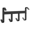 vidaXL Bridle Hanger Black Powder-coated steel Standard Hooks