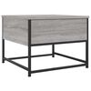 vidaXL Coffee Table Gray Sonoma Engineered Wood 20.1 x 20.1 x 15.7 in