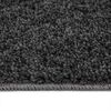 vidaXL Anti-slip Shaggy Rug Dark Grey 47.2" x 47.2" PP