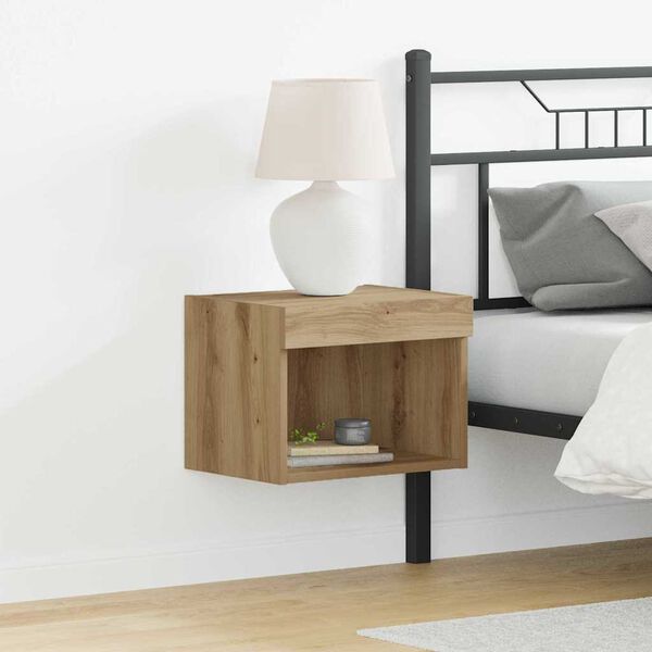 vidaXL TV Cabinet Set 2 pcs Artisan Oak 15.75 x 11.81 x 11.81 in