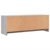 vidaXL TV Cabinet Grey Sonoma Engineered Wood 40.2x11.8x14.8 in