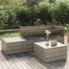 vidaXL Garden Lounge Set Gray