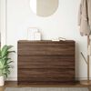 vidaXL Sideboard Brown oak Engineered wood 39.4 in wide Sideboard