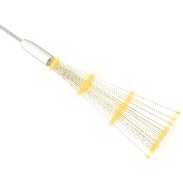 vidaXL Firecrack Light Set of 4 Warm white Copper Compact