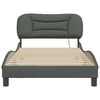 vidaXL Bed Frame Dark Grey