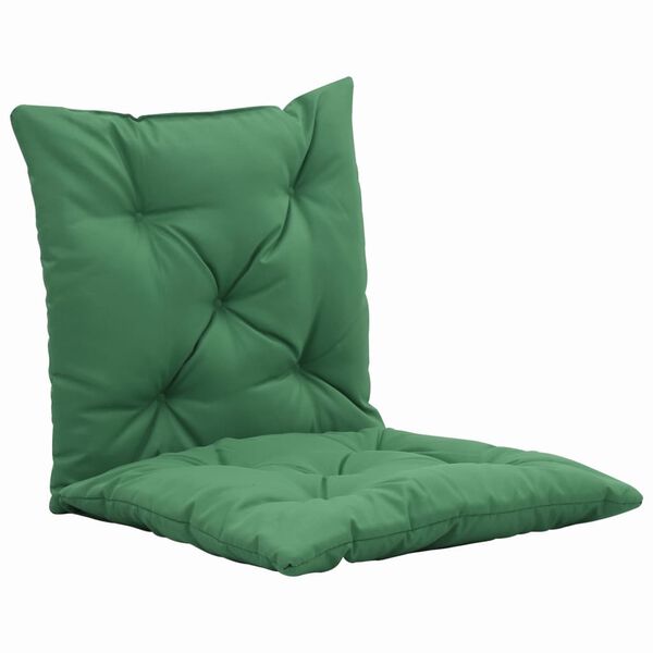 vidaXL Swing Chair Cushions 2 pcs Green 19.7"
