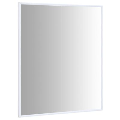 vidaXL Mirror White 31.5"x23.6"
