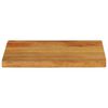 vidaXL Table Top Oak Tone Solid Mango Wood Small Thick Surface