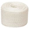 vidaXL Work Rope White 0.94 " 82.0 ' Polypropylene