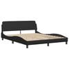 vidaXL Bed Frame Black