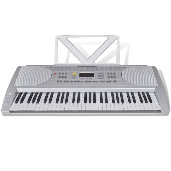 61 Piano-Key Electric Keyboard with Music Stand