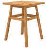 vidaXL Side Table Acacia wood Solid Acacia wood Small Durable