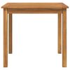 vidaXL Garden Dining Set Natural Wood Brown Solid Acacia wood Medium